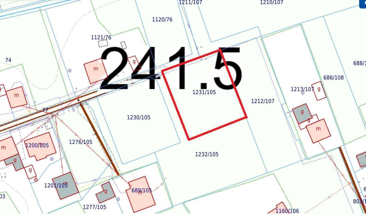 Działka budowlana Bargłówka, ul. Dolna. Zdjęcie 3