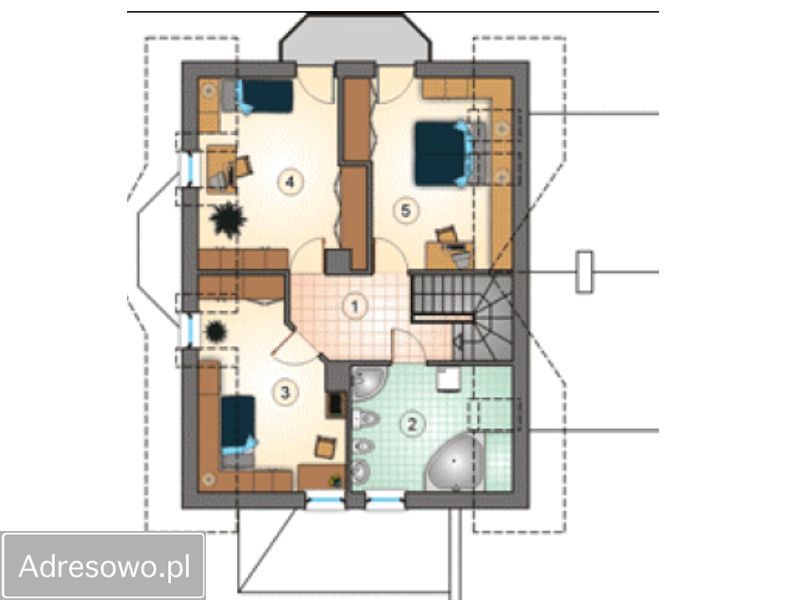 dom wolnostojący, 4 pokoje Gorzyca, ul. Kanarkowa. Zdjęcie 12