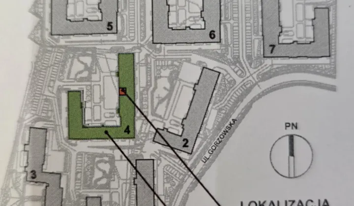 Mieszkanie 2-pokojowe Szczecin Gumieńce, ul. Gorzowska