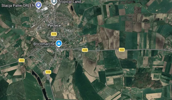 Działka rolna Pyrzyce, ul. Warszawska