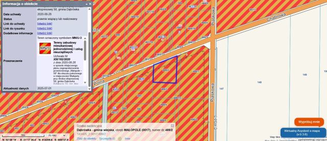 Działka budowlana Małopole, ul. Polna. Zdjęcie 1