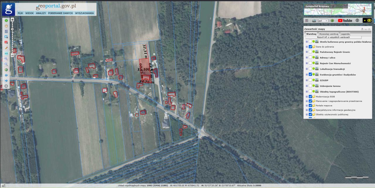 Działka budowlana Suskowola Cyganówka. Zdjęcie 2