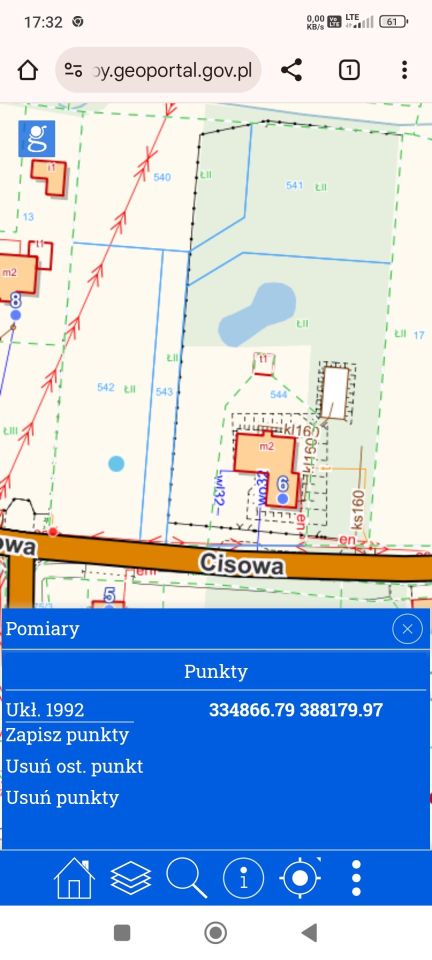 Działka budowlana Zielęcice, ul. Cisowa