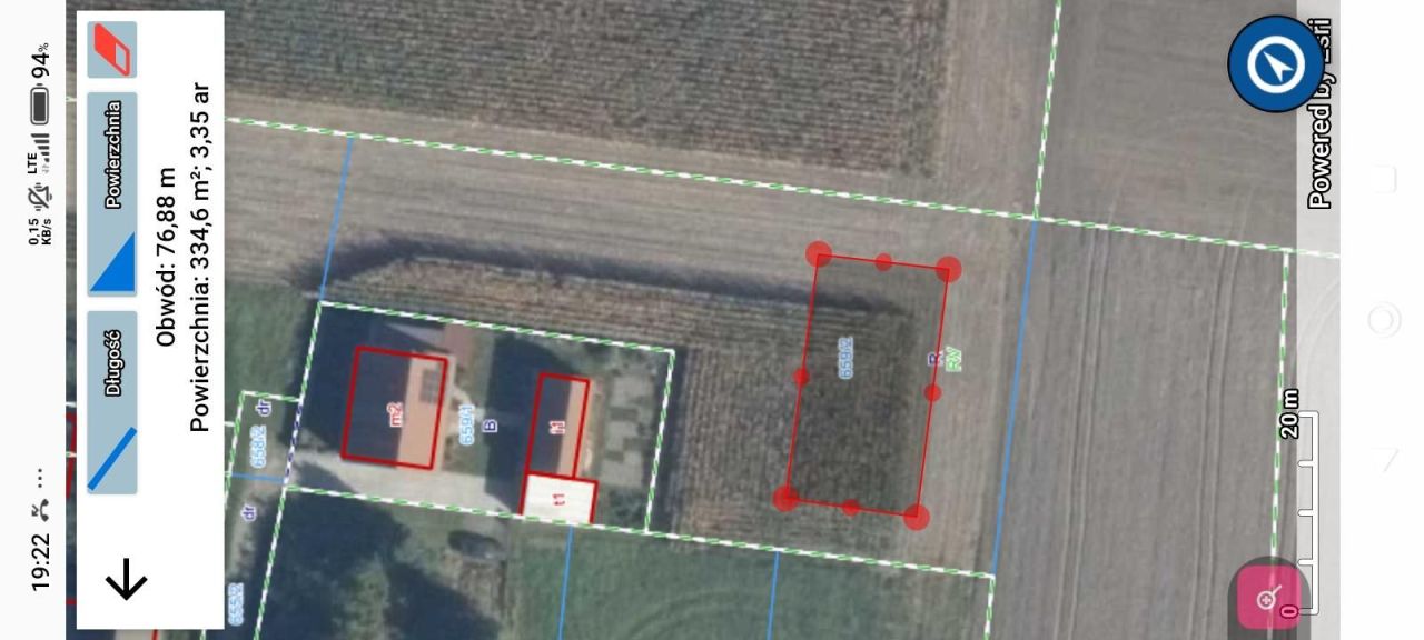 Działka budowlana Lutogniew, ul. Polna. Zdjęcie 1