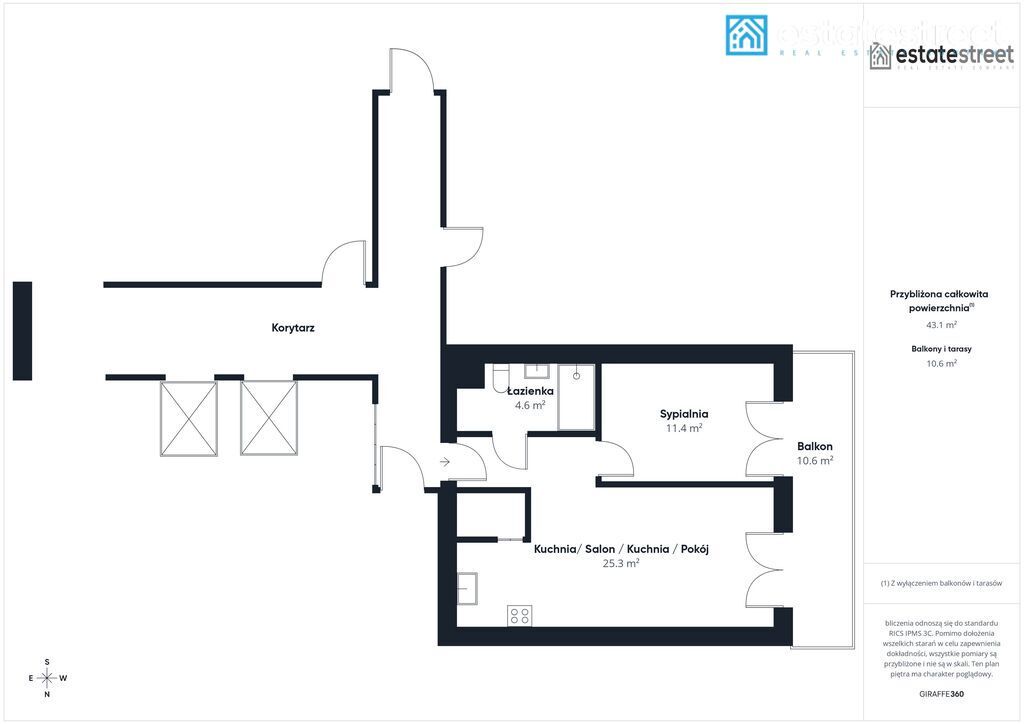 Mieszkanie 2-pokojowe Katowice Bogucice, ul. Henryka Mikołaja Góreckiego. Zdjęcie 25