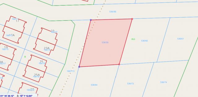 Działka budowlana Baranów, ul. Poziomkowa. Zdjęcie 1