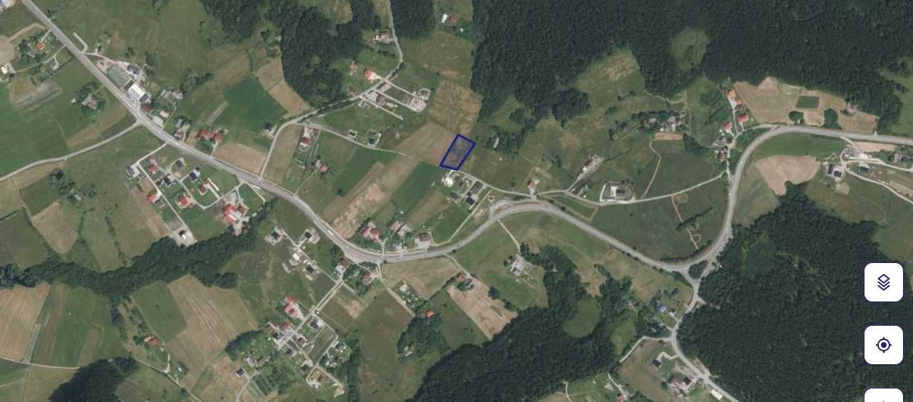 Działka budowlana Wysokie. Zdjęcie 3