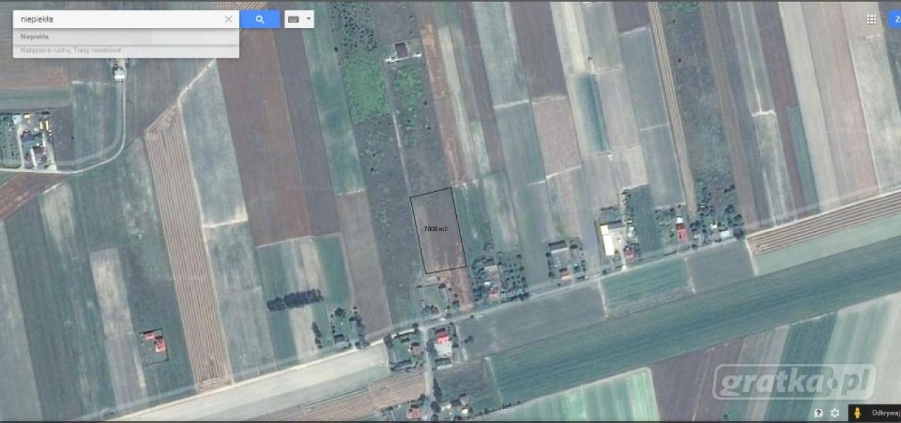 Działka budowlana Niepiekła. Zdjęcie 2