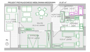 Mieszkanie 3-pokojowe Świnoujście Centrum, ul. marsz. Józefa Piłsudskiego