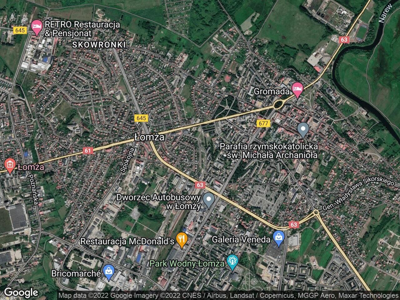 Garaż/miejsce parkingowe Łomża, ul. Romana Dmowskiego