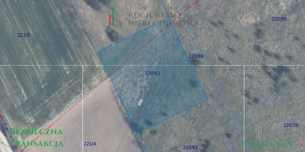 Działka budowlana Borzechowo, ul. Szkolna