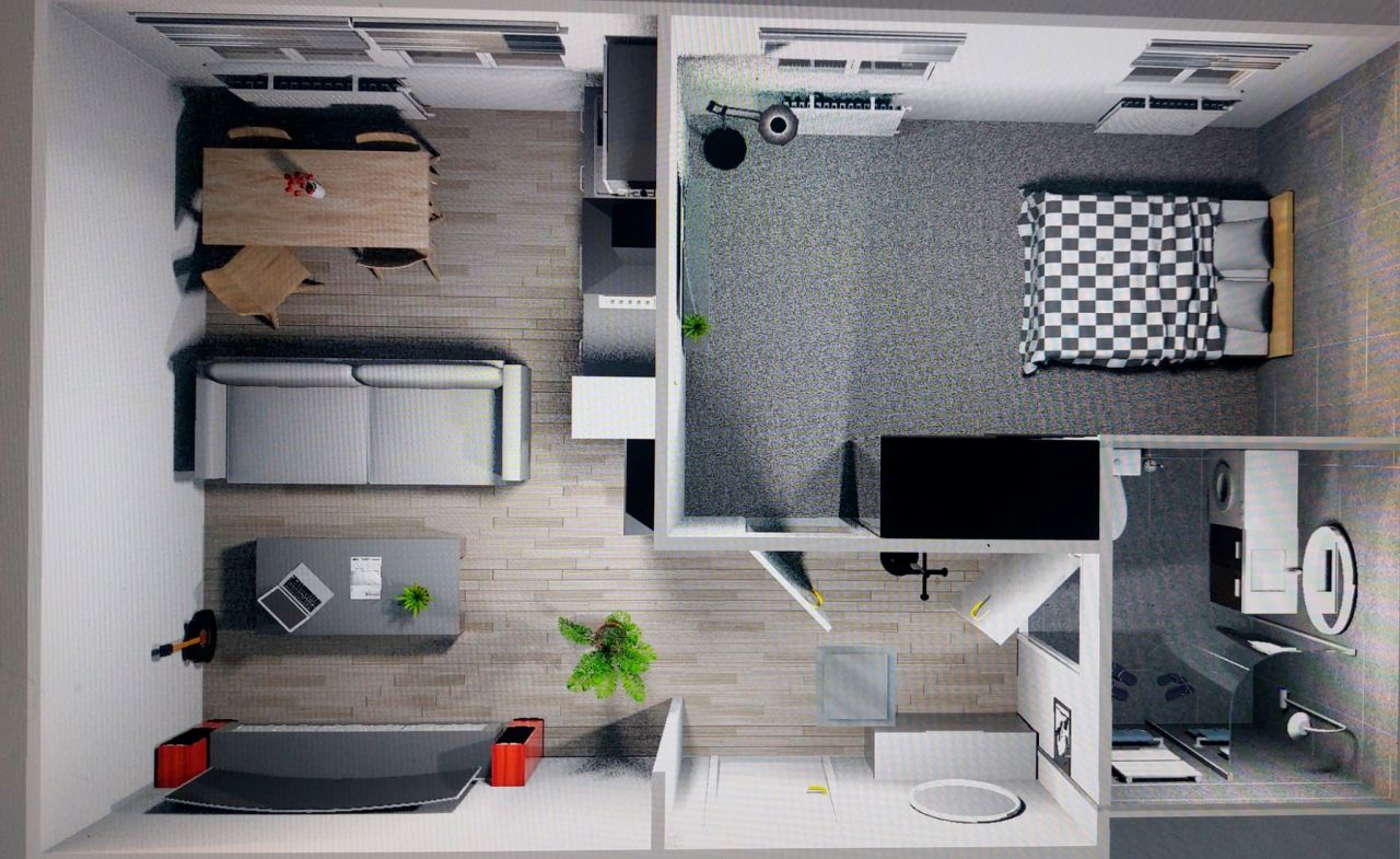 Mieszkanie 2-pokojowe Łódź Olechów, ul. Leszka Białego. Zdjęcie 8