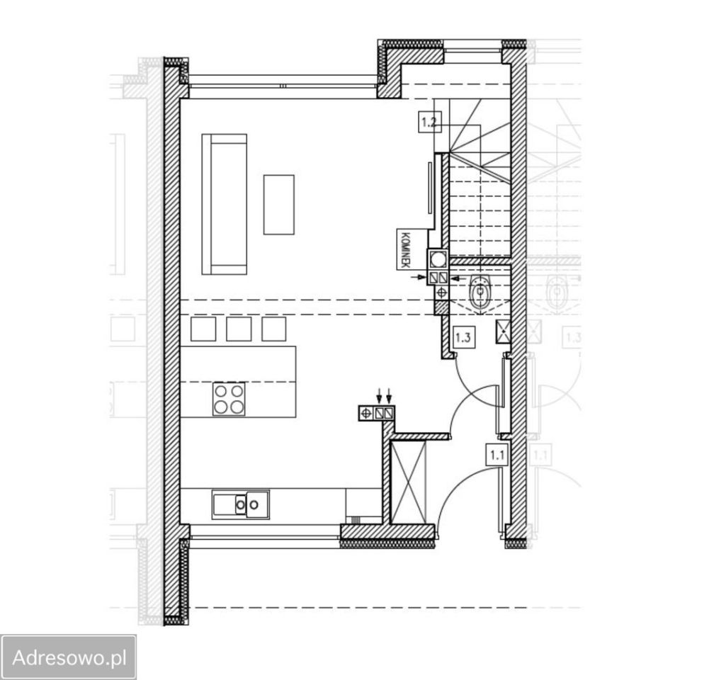 dom szeregowy, 4 pokoje Rączna. Zdjęcie 16
