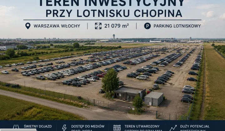 Działka inwestycyjna Warszawa Włochy, ul. Wykusz