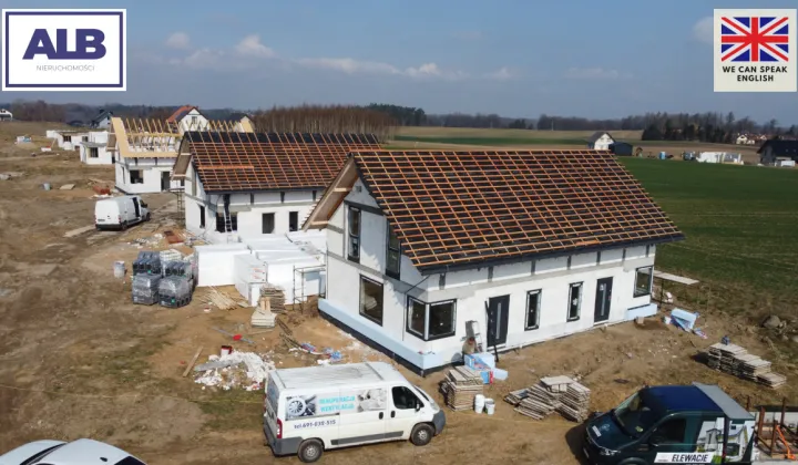 bliźniak, 4 pokoje Małkowo