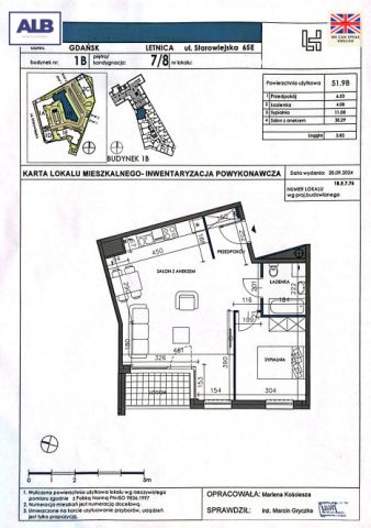 Mieszkanie 2-pokojowe Gdańsk Letnica. Zdjęcie 14