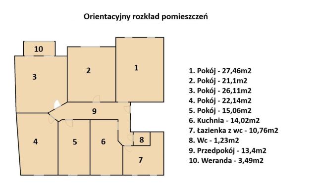 Mieszkanie 5-pokojowe Szczecinek, ul. Witolda Pileckiego. Zdjęcie 15