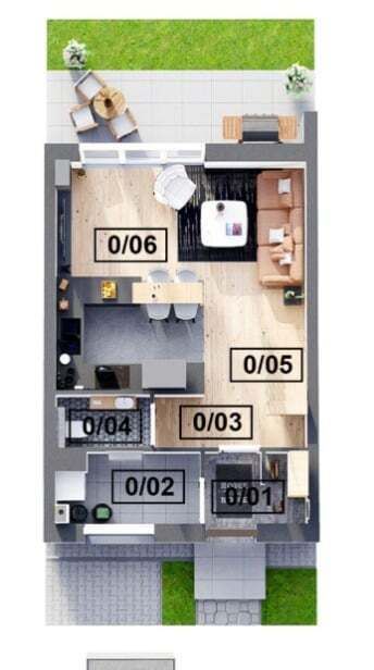 dom szeregowy, 4 pokoje Rzeszów Miłocin, ul. Laurowa. Zdjęcie 13