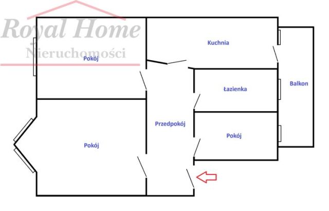 Mieszkanie 3-pokojowe Wrocław Krzyki, ul. Piękna. Zdjęcie 13