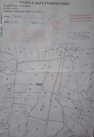 Działka rolna Stróżna Zadziele, Potąki. Zdjęcie 1