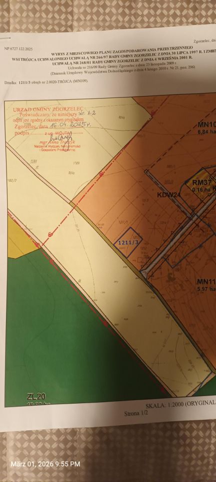 Działka budowlana Trójca. Zdjęcie 1