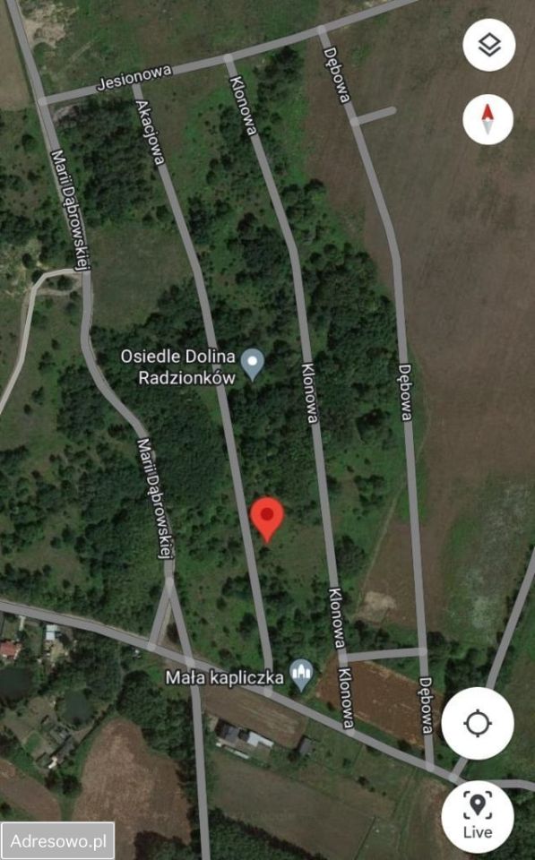 Działka budowlana Radzionków, ul. Akacjowa