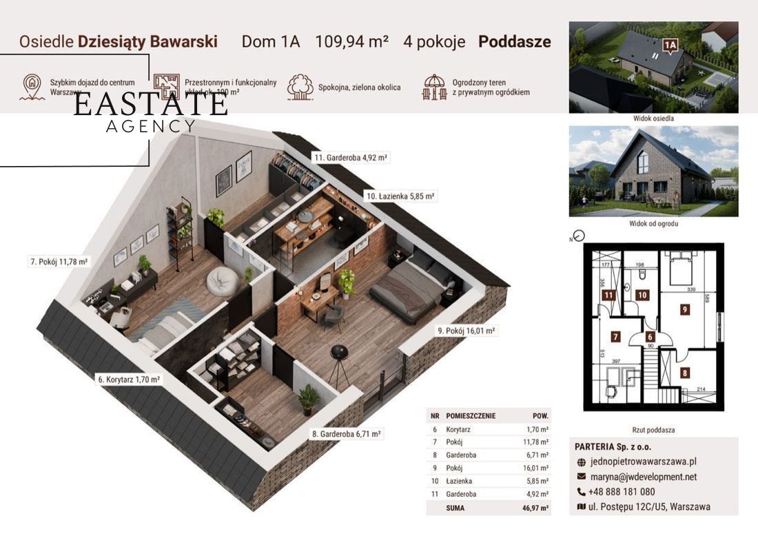 bliźniak, 4 pokoje Konstancin-Jeziorna. Zdjęcie 5