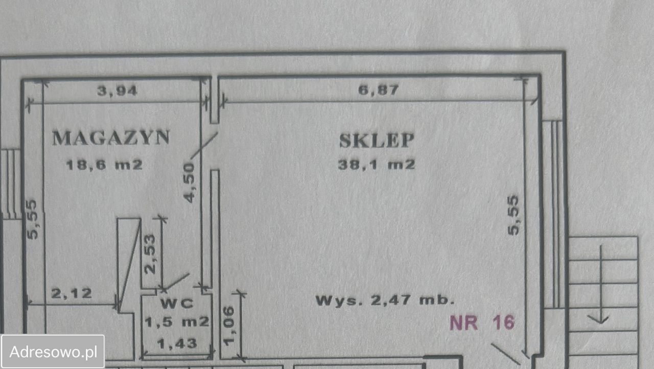 Lokal Jeziorany, ul. Głowackiego. Zdjęcie 8