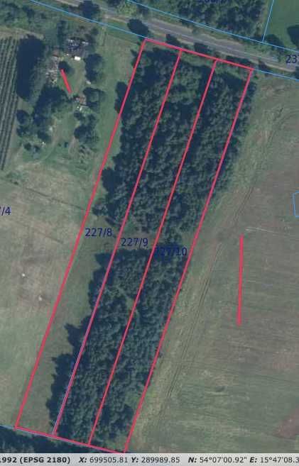 Działka budowlana Jazy. Zdjęcie 3