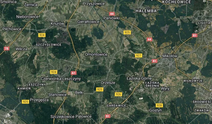 Działka budowlana Ornontowice, ul. Orzeska