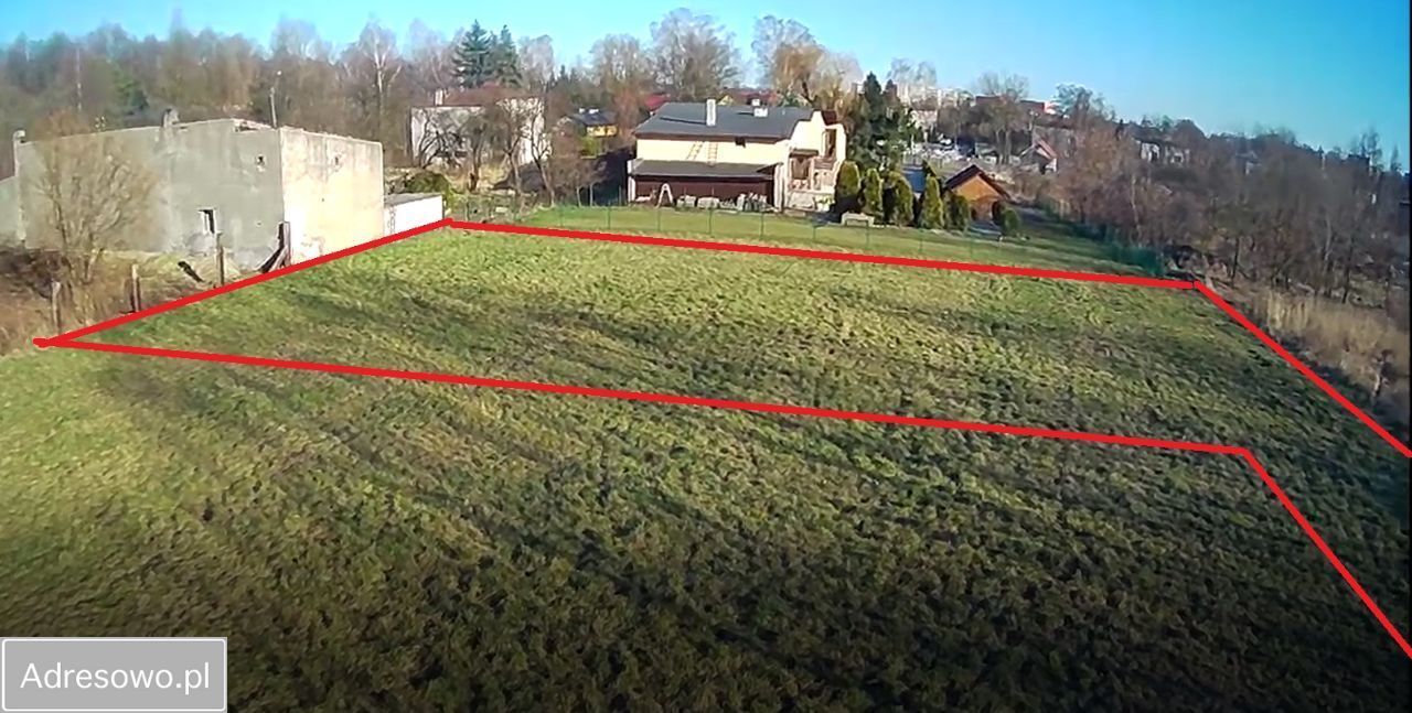 Działka budowlana Sosnowiec Kazimierz, ul. Nowa