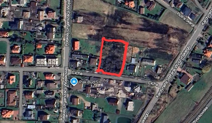 Działka budowlana Radzymin, ul. Cicha