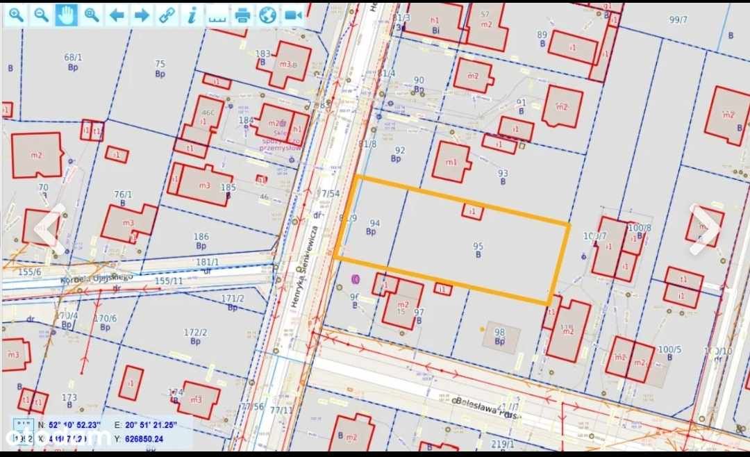 Działka budowlana Piastów, ul. Henryka Sienkiewicza