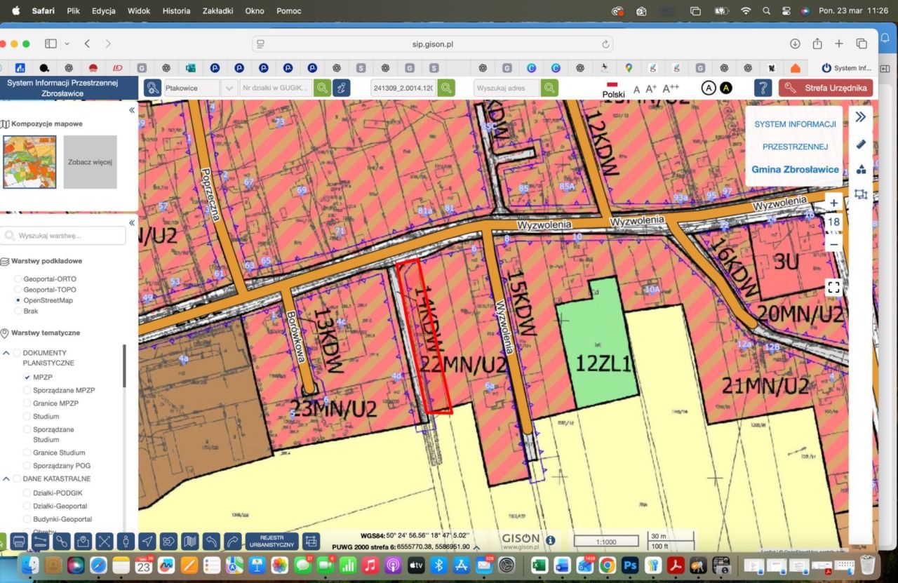 Działka inwestycyjna Ptakowice. Zdjęcie 6