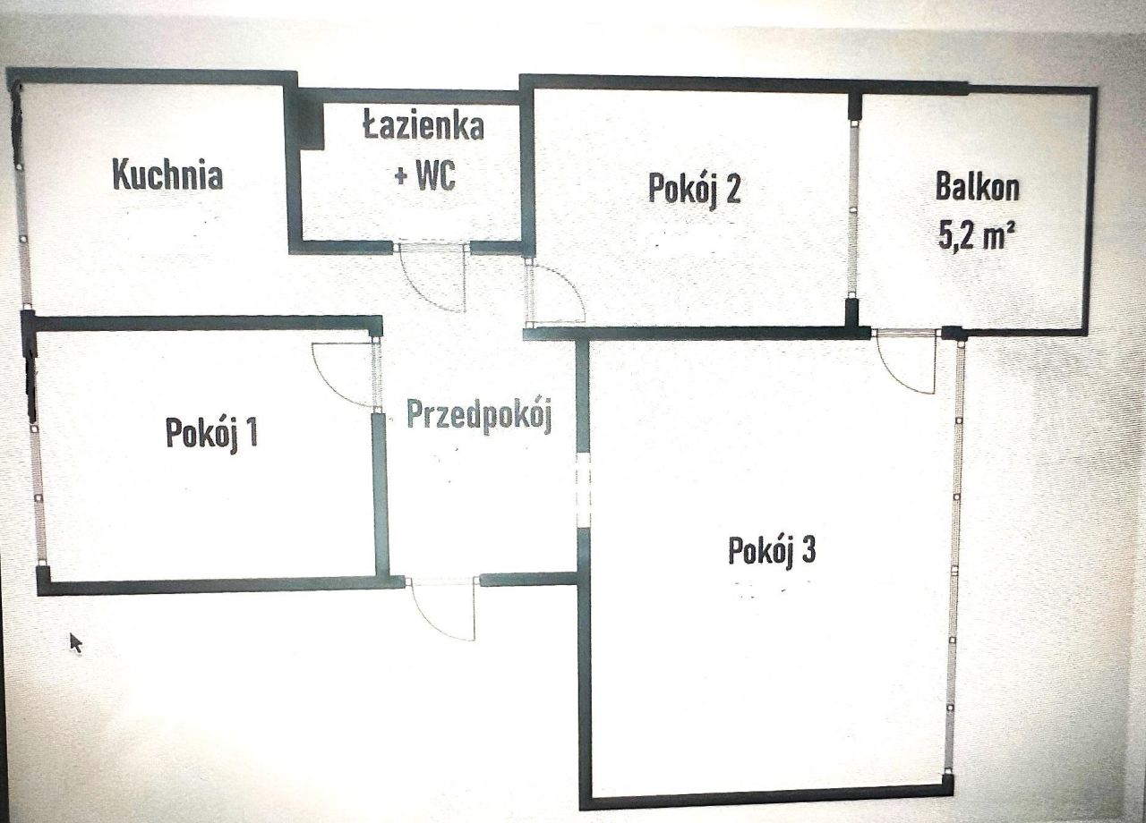 Mieszkanie 3-pokojowe Wrocław Szczepin, ul. Głogowska. Zdjęcie 23