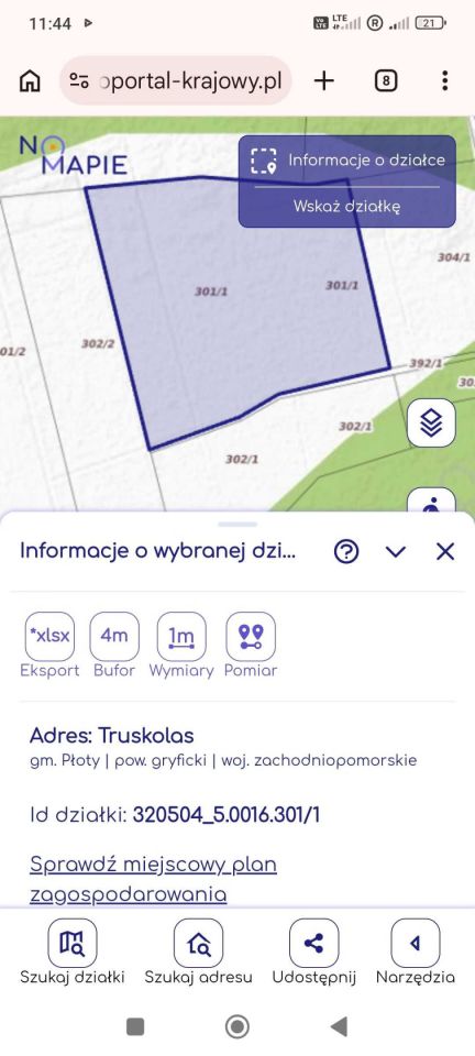 Działka rolna Truskolas. Zdjęcie 3