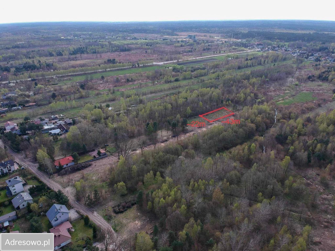 Działka budowlana Ossów, ul. Władysława Broniewskiego