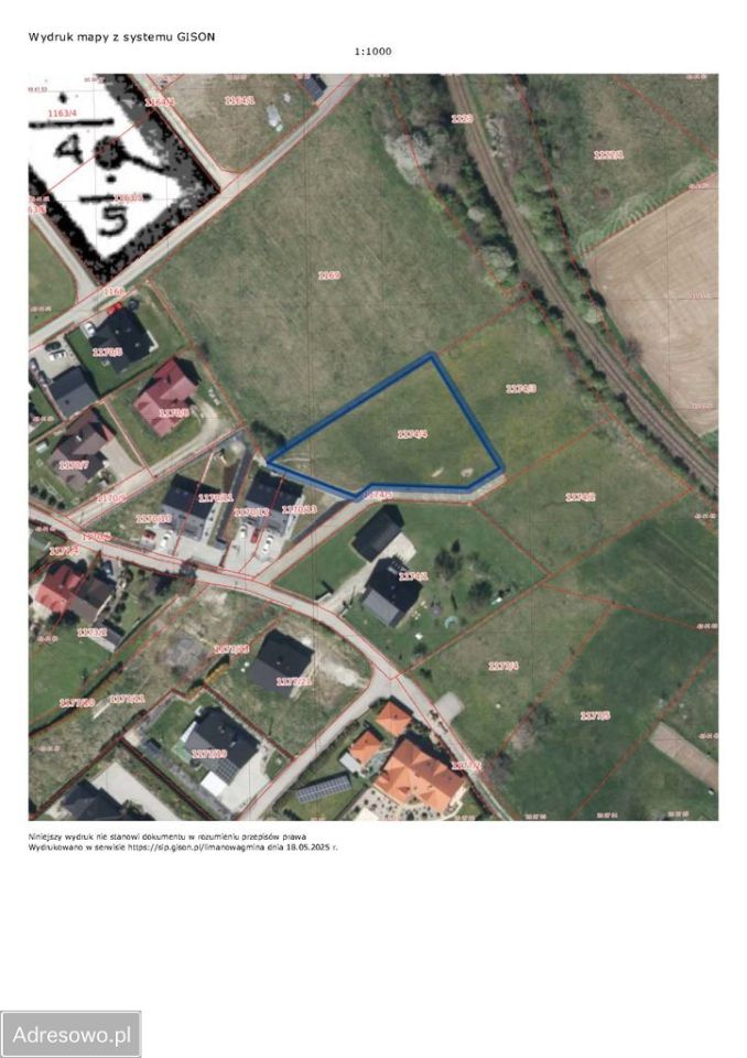 Działka budowlana Mordarka Szarysz. Zdjęcie 3