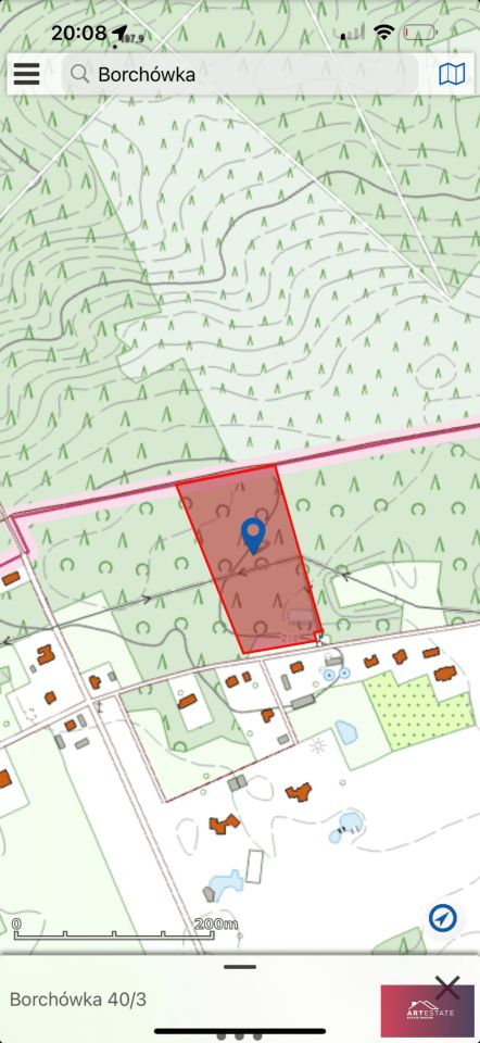Działka budowlana Borchówka. Zdjęcie 6