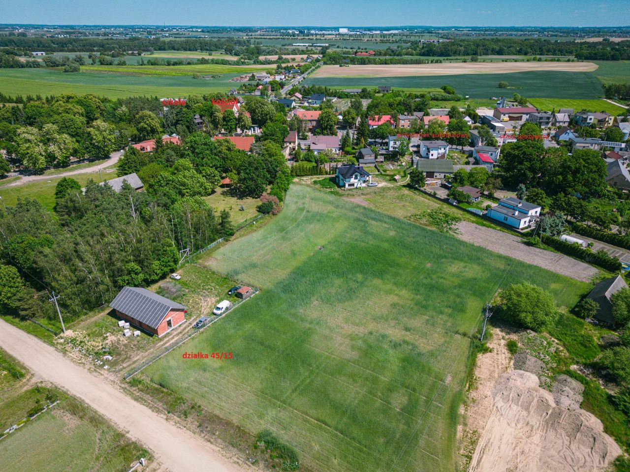 Działka budowlana Ceradz Kościelny, ul. Dębowa. Zdjęcie 7