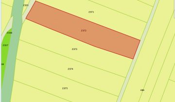 Działka inwestycyjna Sanok Dąbrówka Polska, ul. Marii Konopnickiej