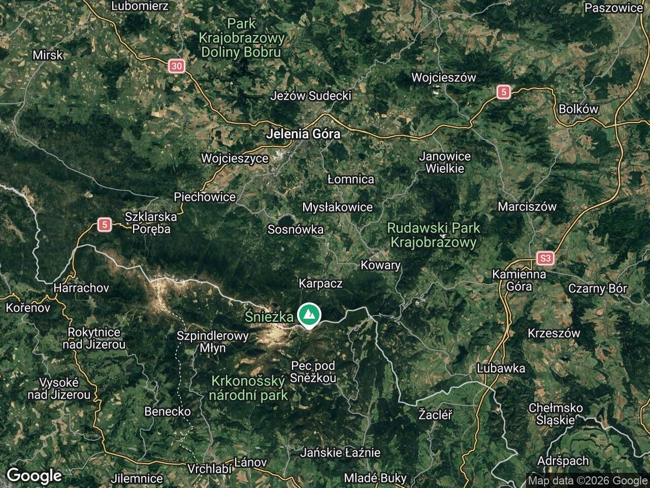 Działka siedliskowa Miłków Brzezie Karkonoskie, Sudecka. Zdjęcie 1