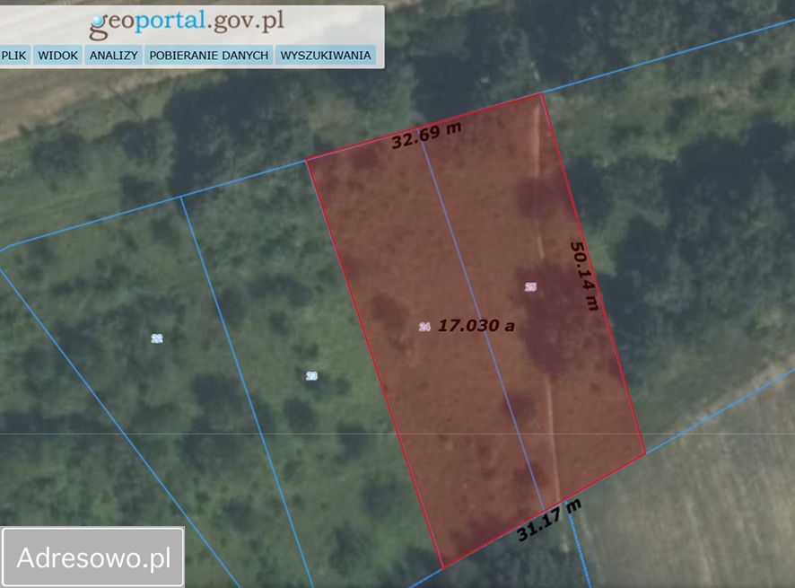 Działka rolna Radom Potkanów, ul. Stalowa. Zdjęcie 2