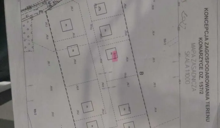 Działka budowlana Konarzyce