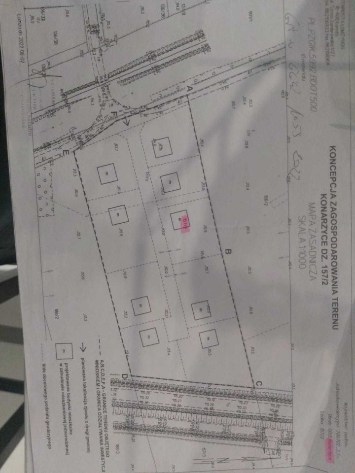 Działka budowlana Konarzyce