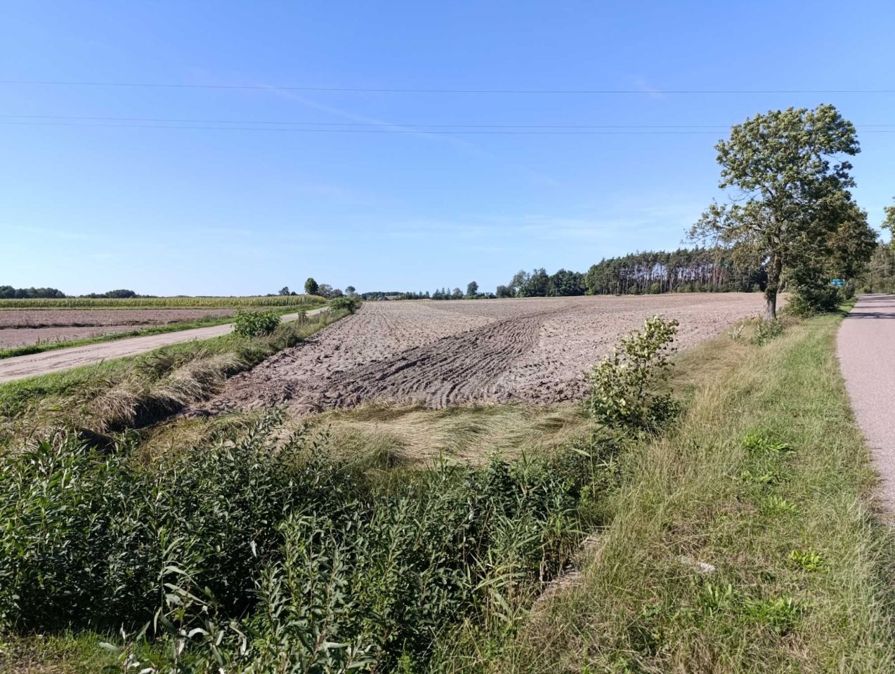 Działka rolna Kossobudy