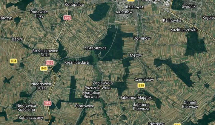 Działka budowlana Prawiedniki