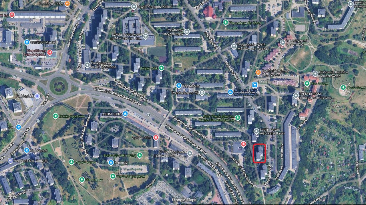 Mieszkanie 3-pokojowe Lublin Kalinowszczyzna, ul. Niepodległości. Zdjęcie 11