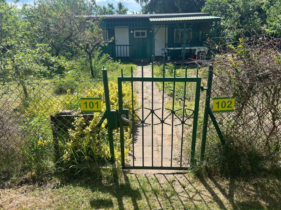 Działka rod Warszawa Wawer, ul. Borowiecka. Zdjęcie 1