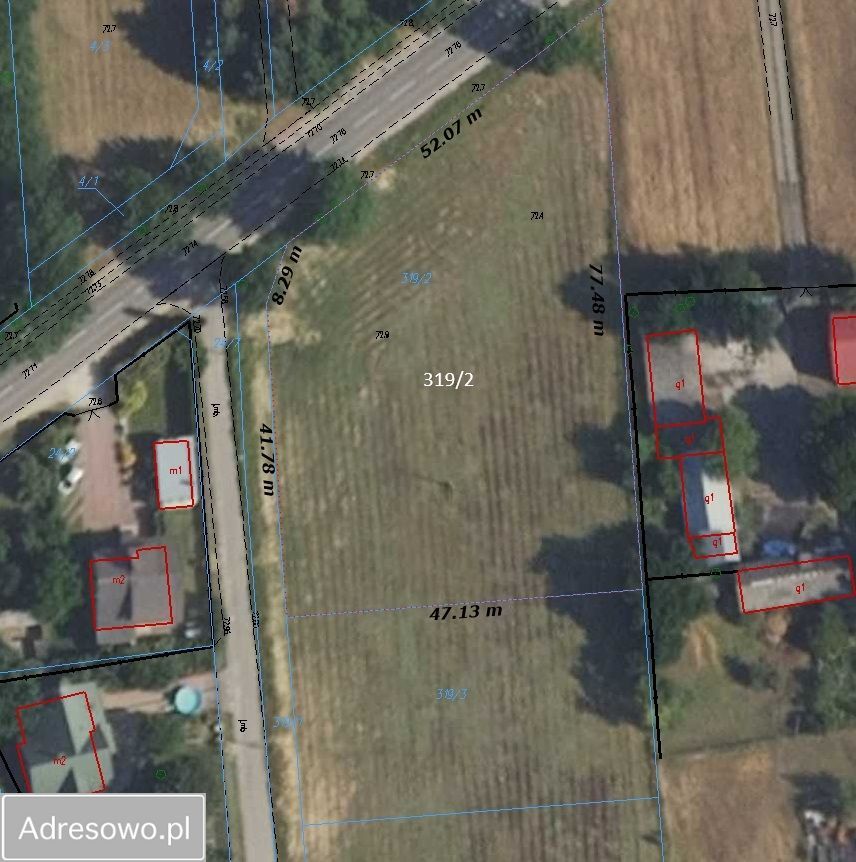 Działka budowlana Stanisławów. Zdjęcie 5